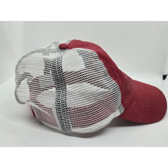 STL Cardinals Womens Snapback Cap Red With Silver Glitter - Picture 4 of 8